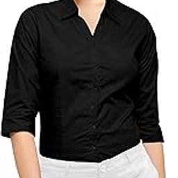 Women's Casual and Formal Stylish Western Shirts | Regular Fit 3/4 Sleeve | Official-image-52
