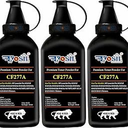 KOSH 77A Black / CF277A Toner Cartridge Compatible for HP M305, M329, M405, M407, M429, M429dw, M429fdn, M429fdw, M431 Printers (300 Gram Toner Powder)-image-25