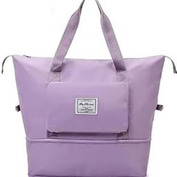 Pramit enterprise 100 L Gym Duffel Bag - Folding Travel Bag Waterproof Large Capacity Foldable Storage Bag Handbag - Purple-image-57