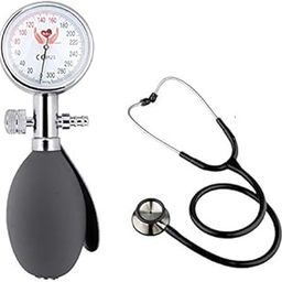MCP Palm Type Aneroid Sphygmomanometer BP Monitor with Stethoscope-5