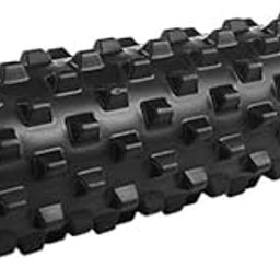 GLOWICK Exercise Foam Roller // Fitness, Back Pain, Deep Tissue Massage // Home or Gym Massage Foam Roller for Pain Relief (1Pcs) (45 CM x 15 CM)-image-89