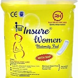 IW INSUREWOMEN - Insure Disposable Maternity Pads - Soft, Absorbent, Leakproof Protection for Women’s Postpartum Care - Pack of 1-image-40