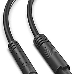 YQMAJIM 25Ft 4Pin Backup Camera Extension Cable, Pure Copper Thicker Shield Dash Cam Rear View Camera Extension Cord-11