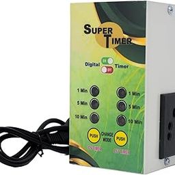 AMPEREUS® Fogger System Timer Switch for Water Pump – Heavy Duty Automatic On/Off Timer for Efficient Pump Control, Irrigation, and Sprinklers-25