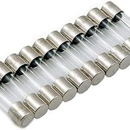 Riyatsthya Glass Fuse 250 v, 1 A Fuse for Extension Board Invertor (10 Piece)-21