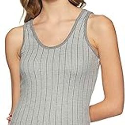 Premium Round Neck Sleeveless Melange Camisole Slim Fit Upper Thermal For Women-picture-20
