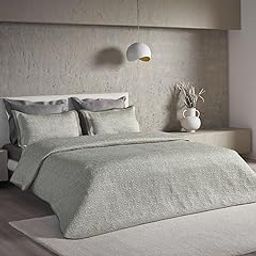 DDecor 100% Cotton 210 TC Embroidery Bed SPREAD-PQB13-PLATINUM-SILVER Moon-image-14