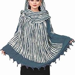 Cotton Long Scarf Cum Mask Scarves Usable for Vehicle Driver | White Printed Design Fabric | Universal Size | Soft & Breathable Sun Protection | For Girl & Women-image-21