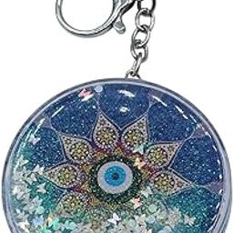 TEJ GIFTS Pocket Mirror Key Chain, Small Travel Mirror with Magnification, Portable Double-Sided Magnifying Cosmetic Mirror for Daily Use (Mirror Keychain_3)-image-75