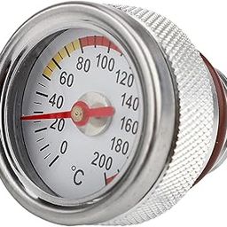 Bnf® Oil Temp Gauge Metal Fitting Motorcycle Oil Temperature Gauge Oil Temp Meter Argent | Automotive Tools & Supplies| Other Auto Tools & Supplies-image-26