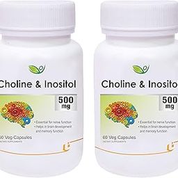 Biotrex Nutraceuticals Choline and Inositol 500mg - 60 Capsules (Pack of 2)-7