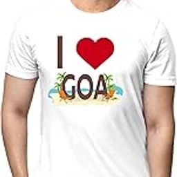 I Love Goa Pure Cotton T-Shirt – Vibrant & Waterproof Print for Adults-image-22