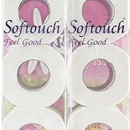 Softouch 2 Ply Toilet Paper Tissue Roll Family Pack 6-in-1 (230 Sheets Per roll)-9
