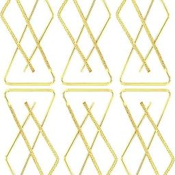 Fashion Multipurpose Simple Girl's Wear Saree Pins Plain X Shape Sari Safety Pin for Girl's and Women's-6