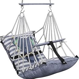 Windson Craft® Cotton Baby Swing for Kids jhula 1-5 Years Swings Cradle Chair uyyala New Born Baby Gifts Foldable and Washable with Safety Belt, Home & Garden (Elephant)-31