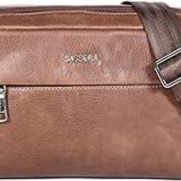 Premium Genuine Leather Daily Use Waist Bag for Unisex (Brown)-image-17
