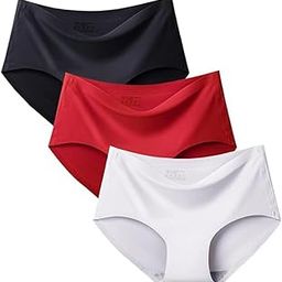 Women Cotton Silk Seamless Everyday Panty for Women Combo Set Girls and Women Innerwear Hipster Medium Waist Panties Random Multicolor (Pack of 3)-picture-38