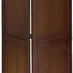 46Treeform Wooden Room Partition/Screen/Room Divider/Room Separator for Livng Room Bedroom Home Office Classic Plain (2 Panel)-image-11