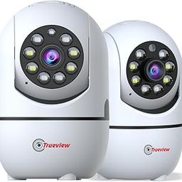 Trueview 2MP Smart CCTV Wi-fi Home Security Camera with Pan Tilt 360° View, 2 Way Talk, Cloud Monitor, Motion Detect, Supports SD Card Up to 256 GB, Night Vision (2MP Robot ATC - Pack of 2)-13