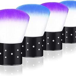 NAILWIND Nail Dust Brush Colorful Soft Kabuki Cleaner Brush for Makeup 1 - Pieces-picture-23