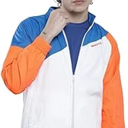 the indian garage co Men Polyester Standard Length Wind Cheater Jacket-picture-8