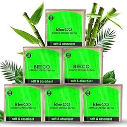 Serving Napkins, 600 Pulls, 1 Ply, Ecofriendly Tissue Papers, 100 Pulls Each (pack of 6), Biodegradable Serving Napkins-image-84