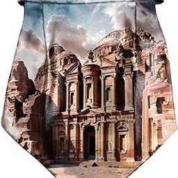 Petra Printed Cravat with Matching Pocket Square for Men - Scarf Neckwear Cravat for Men with Matching Pocket Square-picture-45