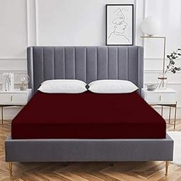 Oxinexx 100% Waterproof Ultra Soft Cotton Feel Terry Mattress Protector King Size 78x72 Inches | Breathable Hypoallergenic Fitted King Size Bed Protector Cover (78x72 inch | 6.5x6 Feet)-picture-18