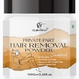 Glowrima Private Part Hair Removal Powder (Sandalwood Fragrance) Specially Designed For Private Areas (Men & Women) 100 gms-image-17