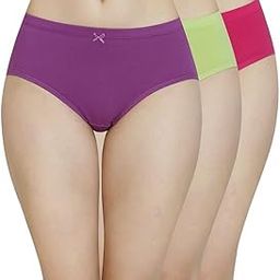 Inner Elastic Cotton Hipster Panty Pack- Pack of 3-image-40
