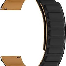 ACM Watch Strap Magnetic Silicone 20mm compatible with Garmin Forerunner 165 Smartwatch Luxury Band-9