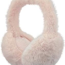 Women Fuzzy Earmuffs, Teen Girls Foldable Warm Plush Ear Muffs Ear Warmers For Winter Cold Weather Ear Covers W-E-M2-image-30