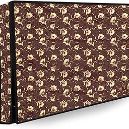 FLIPSO TV Cover for 32 Inch LED/LCD TV with Zip Lock | Dust & Water Proof LED/LCD TV Cover with PVC Layer Protection | Compatible For All 32 Inch Models (Brown)-image-42