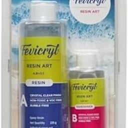Fevicryl Resin Art, 300g | Non-Toxic, Long Lasting, Smooth Finish | Easy to use | Suitable for Making Jewellery, Coasters and DIY Craft | Ideal for Beginners, Hobbyists & Gifting-image-47