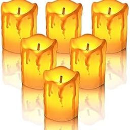 GOPSZOME Battery Operated LED Candle Light, Festival Decoration Lights, Lighting Diya for Home Decoration (Pack of 6).-image-89