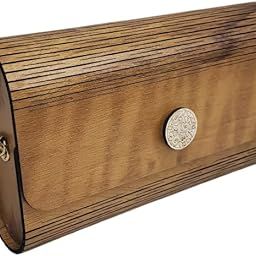 Handcrafted Wooden Purse for Women – Unique Boho Chic Handbag | Eco-Friendly, Lightweight, Stylish Clutch.-image-46