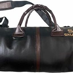 faux leather 25 Cms Gym Bag(MORIKUS_LB_Black)-image-5