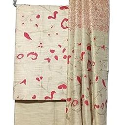 Women's Pure Cotton Silk Handcrafted Screen Print Unstitched Salwar Suit Dress Material with Duputa-image-47