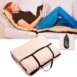 SMART WOMEN Vibrating Head Neck Leg Massager Bed Cushion Mattress with Remote Control for Body Massage-image-91