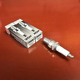 NGK V-Power Spark Plugs - Stock #7548 - BR9EYA - Solid Tip - Pack of (2)-9