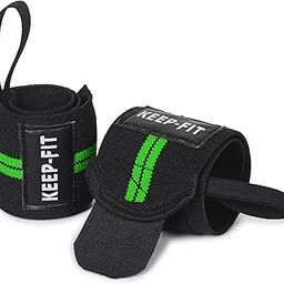 Wrist Wraps for Gym and Weightlifting, Length 15-20 Inches, Width 3 Inches, Large, Green-image-21