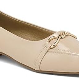 Womens Beige Ballerina FnH 2973-BG-image-12