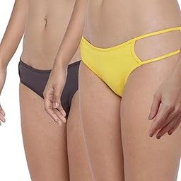 BASIICS Erótico Exotic Bikini Panty for Women Combo Pack | Bikini Underwear Panties for Women Innerwear Pack of 2-image-48