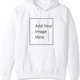 Customized and Personalized Photo On Hoodies for Men and Women Pure Cotton White.-image-29