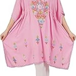 Kashmir Hunar Aari embroidered short kaftan top-picture-46