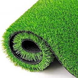 Homitecture LOOM 35 mm Artificial Green Grass Carpet | High Density Premium Lawn Turf | Indoor & Outdoor Use | Washable, Dust & Waterproof Mats | Skin Friendly (Size - 2 x 3 feet)-image-96