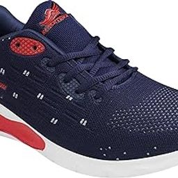 Running/Walking/Sports Shoes (907-NAVY RED-9-picture-54