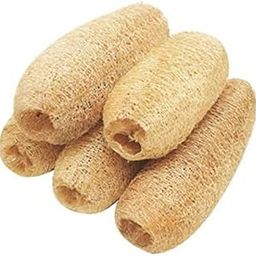 Thanshi loofah - Back To Natural Secrets Everyday Natural Sun Dried Bath Loofah | Body Sponge & Scrubber for Men & Women | Organic Luffa for Bath Shower Skin Exfoliation (Pack of 5)-image-72