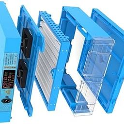 HUMBE&CO-Egg Incubator Mini Automatic Temperature Hatchery Egg Incubators 128 Egg capacity-picture-21