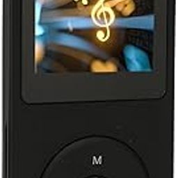 MP3 MP4 Player 1.8in Screen 8GB Memory 64GB Expandable 30 Hours Playback Multi Function Sports Music Player Portable ABS Material (Black)-23